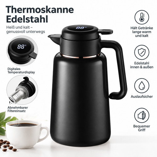 Thermos acciaio inox - l,